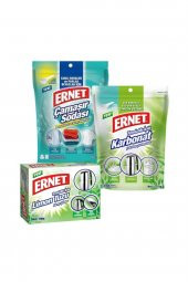 Ernet Temizlik Için Karbonat 1.5 Kg + Temizlik Için Limon Tuzu 100 Gr + Çamaşır Sodası 2 Kg 3 Lü Set - 1
