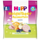 Hipp Hipp Organik Yaban Mersinli Pirinçli Gofret 35 Gr - 1