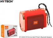 Hytech HY-S30 DC 5V Bluetooth Speaker Kırmızı Usb+TF Kart+ - 1