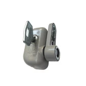 Pentilt Çift Açılım Pvc Pencereler için Çocuk Emniyet Kilidi Gri - 1