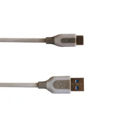 9A Type-C Hızlı Şarj Kablo 1M - Beyaz thumbnail 4