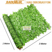 Bahçe Çiti Plastik Çit 1x3mt Rulo Sarmaşık Çit Görüntü Kesme Çiti - 4
