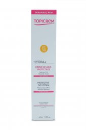 Topicrem Hydra+ Protective Day Cream Günlük Koruyucu Güneş Kremi SPF 50+ 40 ml - 2