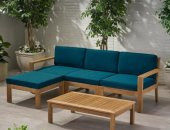 Ahşap Modern ( 120x180cm) Bahçe,Teras,Balkon,Koltuk,Sedir ve Sehpa Takımı ( istenilen renkte ) - 1