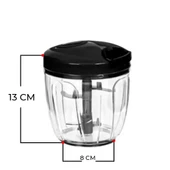 İpli El Robotu Pratik 5 Bıçaklı Rondo Paslanmaz thumbnail 8