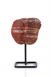 Red Jasper Doğal Taş Standlı Parça - 2