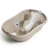 OkBaby Onda Evol Banyo Küveti & Splash Bebek Duşu & Doğal Banyo Süngeri No.10 / Gri - 2