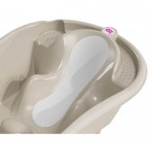 OkBaby Onda Evol Banyo Küveti & Splash Bebek Duşu & Doğal Banyo Süngeri No.10 / Gri - 3