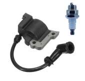 Husqvarna 51-55-61-268 Motorlu Testere Ateşleme Bobini - Buji Set - 1