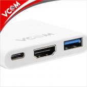 Vcom CU4511 Type-C To Hdmi+Vga+Usb 3+3.5mm Aux+ Type-C Çevirici - 2