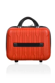 Polo&Sky Mars Model Kırmızı Renk Abs Makyaj Çantası El Valizi - 4