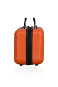 Polo Sky Class Unisex Turuncu Makyaj Çantası El Valizi - 3
