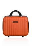 Polo Sky Class Unisex Turuncu Makyaj Çantası El Valizi - 1