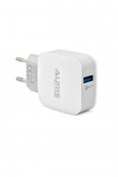 Auris Type-c Geniş Girişli Hızlı Şarj Cihazı Hızlı Işareti Çıkartan Cep Telefonu Şarj Aleti 3a 15w thumbnail 1