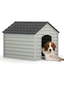 Şenyayla Plastik Suya Dayanıklı Yeşil Köpek Kulübesi - 1