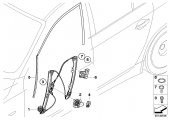 BMW E60 CAM KRİKOSU ÖN SOL MOTORSUZ 51337075667 - 2