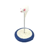 Tırmalamalı Fareli Hacı Yatmaz Kedi Oyuncağı 26x15cm - 1