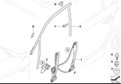 BMW E87 CAM KRİKOSU ÖN SOL MOTORSUZ 1996-00 51337138465 - 2