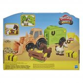 Hasbro Play-Doh Çalışkan Traktör ve Römork F1012 - 5