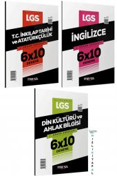 2023 LGS 1.Dönem İngilizce-İnkilap-Din Kültürü Deneme Seti 3 Ders-18 deneme Marka Yayınları - 2