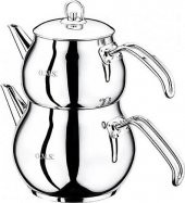 Oms Çelik Çaydanlık Orta Boy 8012 MSADE - 1