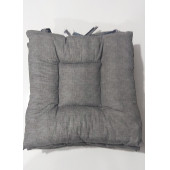 Pofidik 4 lü sandalye minderi özel dikişli bağcıklı 40x40 cm - 2