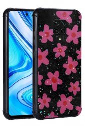 Xiaomi Redmi Note 9 Pro Kılıf Kamera Korumalı Simli Renkli Tasarım Silikon - 4