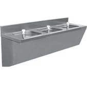 3 Musluklu Okul Tipi Evyeli Su Pınarı - 1