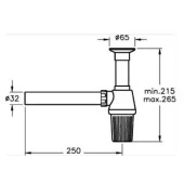 Artema Plastik Lavabo Sifonu Seti A45109 - 2