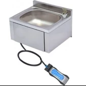 Ayakla Pedala Basmalı Fıskiyeli Musluklu Okul Tipi Evye - 1