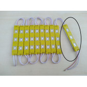 PARMAK LED LAMBA (SARI) (Tek 1adet Fiyatı) 12V 3 LEDLİ ANGEL LED, LED LAMBA, DEKOR LEDİ - 2