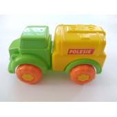 POLESIE OYUNCAK KAMYON 18CM, TANKER KAMYON (SARI-YEŞİL) GERÇEK 1.KALİTE - 3