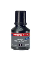 Edding Tahta Kalem Mürekkebi Damlalıklı 30 ML Siyah 2 Li Beyaz Tahta Kalem Mürekkebi - 1