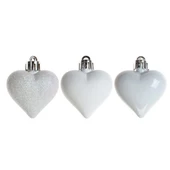 Asılabilir Yılbaşı Yeniyıl Ağacı Süsü Kalp Süs 4cm Christmas Tree Ornaments - 2