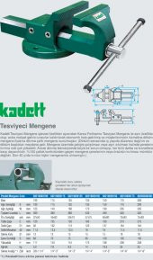 Kadett Kanca Tesviyeci Mengene 100LÜK - 2