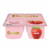 DANETTE ÇİLEKLİ 70 GR 4LÜ - 1