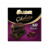 ÜLKER BİTTER 80 ÇİKOLATA - 1