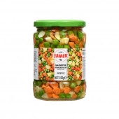 TAMEK Karışık Garnitür Cam Kavanoz 550Gram - 1