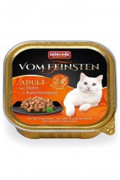 Animonda Vom Feinstein Havuç Soslu Tahılsız Tavuklu Kedi Yaş Mama 100gr - 1
