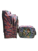 Crm Ortaokul Erkek Yarasa Üç Gözlü Sırt ve Beslenme Çanta St00343 - 8