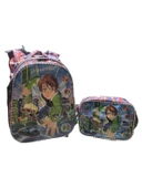 Crm Ortaokul Erkek Yarasa Üç Gözlü Sırt ve Beslenme Çanta St00343 - 7