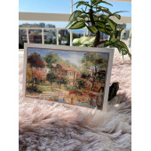 MANZARA-kartpostal kalın kağıt 10*15ebatlı tekli tebrik kartı - 1