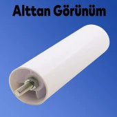 Mobilya Kanepe Koltuk Baza Yükseltme Yükseltici M8 Civatalı Incediş Destek Ayağı Ayakları Beyaz 12cm - 5