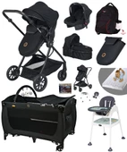 Baby Home Ekonomi Paket 10 In 1 1010 Travel Sistem Bebek Arabası 560 Oyun Parkı Yatak Beşik Ve Mama Sandalyesi - 2