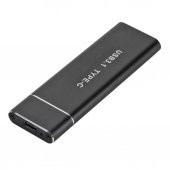 PrimeX PX-M220 M2 NVMe SSD Kutusu, TypeC-USB3.0 NVMe SSD Kutusu, Harici USB-C PCIe NVMe M.2 SSD Hdd Kutusu (NVMe SSD Tek çeltik) - 1
