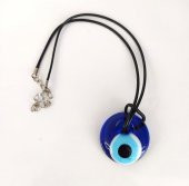 Nazar Boncuğu Cam Kolye 4 cm Kolye Takı Aksesuar - 2