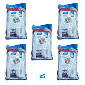 Titiz Salsa TP-857 Yedek Geniş Takozlu Islak İpli Mop Paspas Başlığı - Püskül - 16 Cm. - 5 Adet thumbnail 2