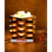 AHŞAP YILDIZ TUZ LAMBASI - 1