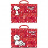 Snoopy Saplı Çanta Klasör Proje Dosyası Klasörü - 1
