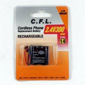 Cfl 2.4V 300Ma Telsiz Telefon Pili Type14 - 1